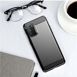 Spacecase Carbon Poco M3 czarny