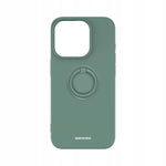 Spacecase Silicone Ring iPhone 15 Pro dark green