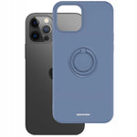 Spacecase Silicone Ring iPhone 12 Pro Max blue