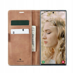 Spacecase Wallet Galaxy S23 Ultra kawowy
