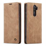 Spacecase Wallet Redmi Note 8 Pro light brown