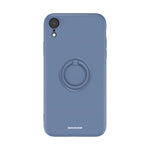 Spacecase Silicone Ring iPhone Xr blue