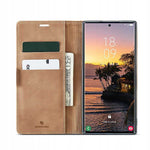Spacecase Wallet Galaxy S24 Ultra light brown