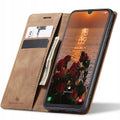 Spacecase Wallet Galaxy A50 light brown