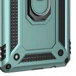 Spacecase Ring NX Galaxy A12 zielony