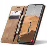 Spacecase Wallet Galaxy S22+ light brown