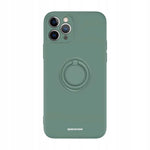 Spacecase Silicone Ring iPhone 11 Pro dark green