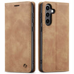 Spacecase Wallet Galaxy S24 FE light brown