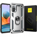 Spacecase Ring NX Redmi Note 10 Pro srebrny