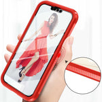 Spacecase Guardian 360 iPhone 13 Pro czerwony