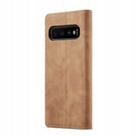 Spacecase Wallet Galaxy S10 light brown