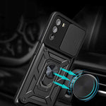Spacecase Camring Moto G51 5G black