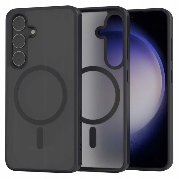 Spacecase Hybrid Mag Galaxy S24 black