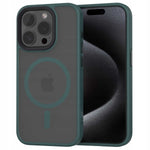 Spacecase Hybrid Mag iPhone 15 Pro dark green