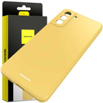 Spacecase Silicone Case Galaxy S21+ yellow