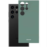Spacecase Silicone Case Galaxy S23 Ultra dark gree