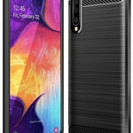 Spacecase Carbon Galaxy A50 czarny