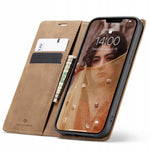 Spacecase Wallet iPhone 13 light brown