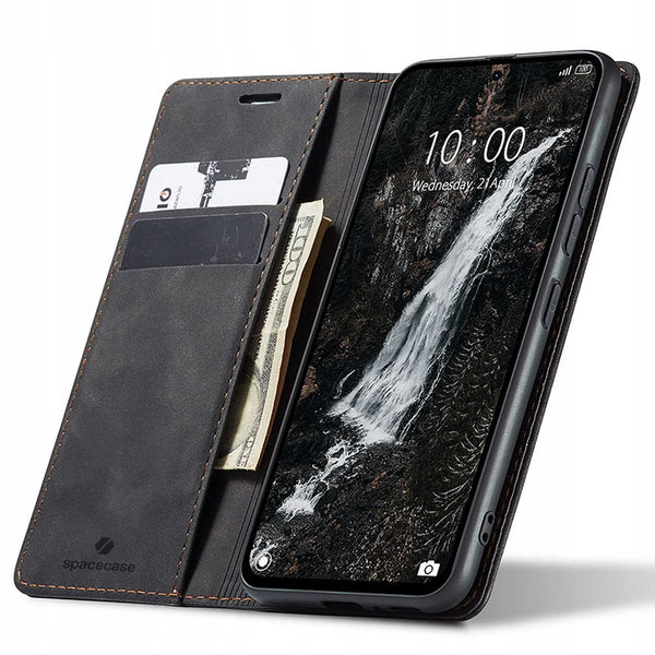 Spacecase Wallet Redmi Note 14 4G black