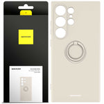Spacecase Silicone Ring Galaxy S24 Ultra bone