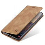 Spacecase Wallet Galaxy S23+ light brown