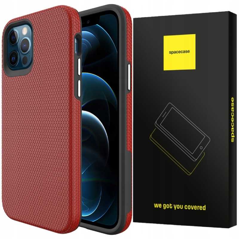 Spacecase Core iPhone 12/12 Pro czerwony