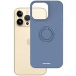 Spacecase Silicone Ring iPhone 14 Pro Max blue