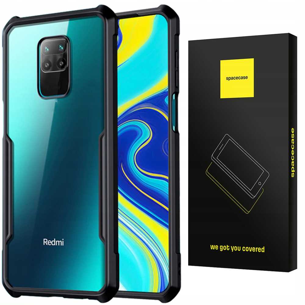 Spacecase Beetle Redmi Note 9 czarny