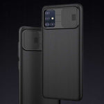 NILLKIN CamShield Galaxy A71 czarny