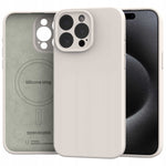 Spacecase Silicone Mag iPhone 15 Pro Max stone