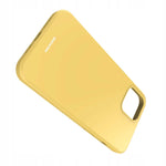 Spacecase Silicone Case iPhone 12 Pro Max yellow