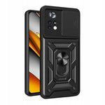 Spacecase Camring Poco M4 Pro 4G black