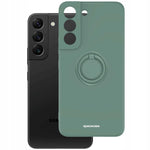 Spacecase Silicone Ring Galaxy S22 dark green