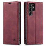 Spacecase Wallet Galaxy S22 Ultra red