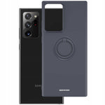 Spacecase Silicone Ring Galaxy Note 20 Ultra black