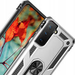 Spacecase Ring NX Galaxy S21+ srebrny