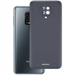 Spacecase Silicone Case Redmi Note 9S/9 Pro black