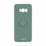 Spacecase Silicone Ring Galaxy S8 dark green