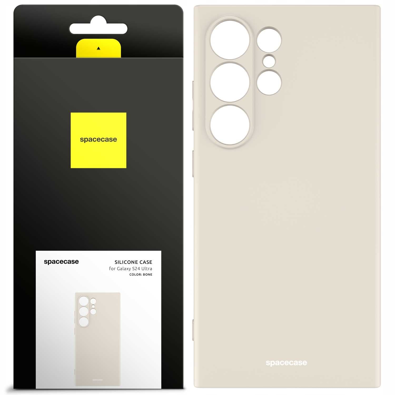 Spacecase Silicone Case Galaxy S24 Ultra bone