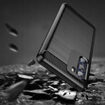 Spacecase Carbon Moto G200 5G czarny