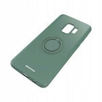 Spacecase Silicone Ring Galaxy S9 dark green