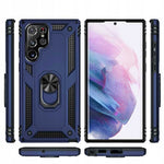 Spacecase Ring NX Galaxy S22 Ultra niebieski