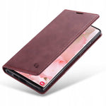 Spacecase Wallet Galaxy S23 Ultra wiśniowy