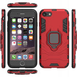 Spacecase X-Ring iPhone 7/8/SE 2020 czerwony