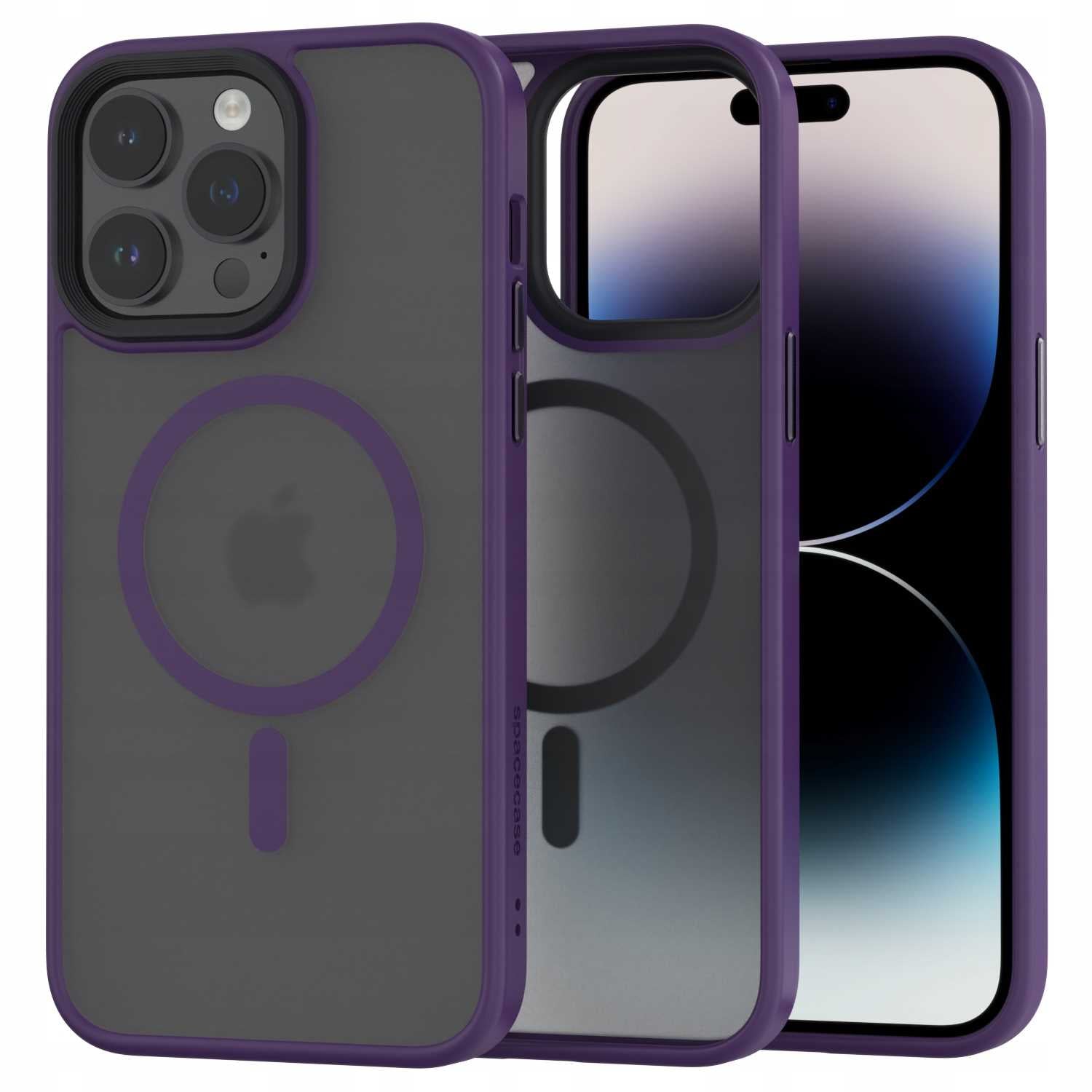 Spacecase Hybrid Mag iPhone 14 Pro Max purple