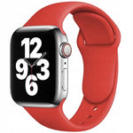 Spacecase Silicone Band AW 42/44/45 red