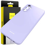 Spacecase Silicone Case Galaxy A15 4G / 5G light purple