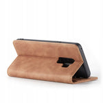 Spacecase Wallet Galaxy S9+ light brown