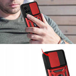 Spacecase Camring Vivo Y21s red