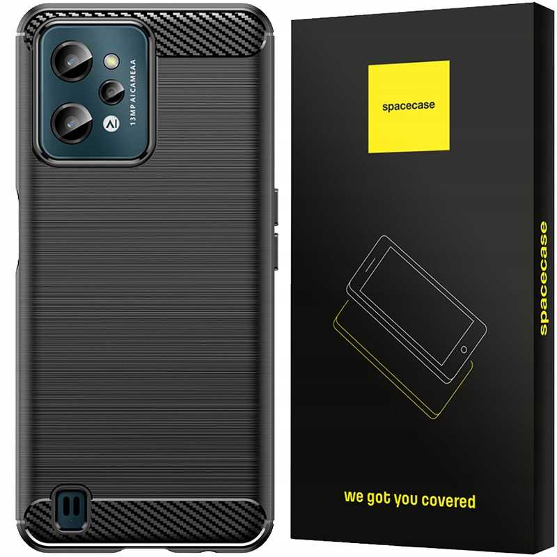 Spacecase Carbon Realme C31 czarny